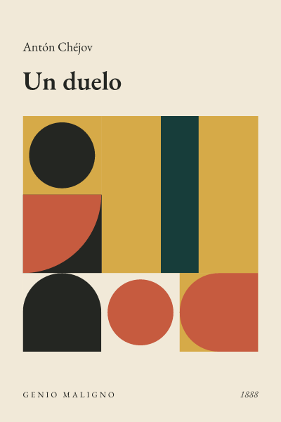 Portada de Un duelo, de Antón Chéjov