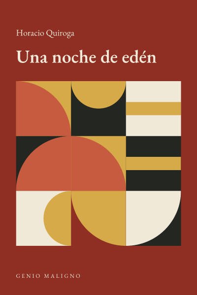 Portada de Una noche de edén, de Horacio Quiroga