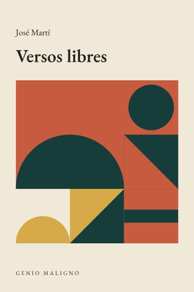 Portada de Versos libres, de José Martí
