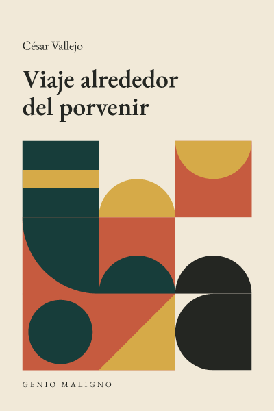 Portada de Viaje alrededor del porvenir, de César Vallejo