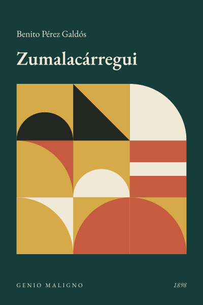 Portada de Zumalacárregui, de Benito Pérez Galdós